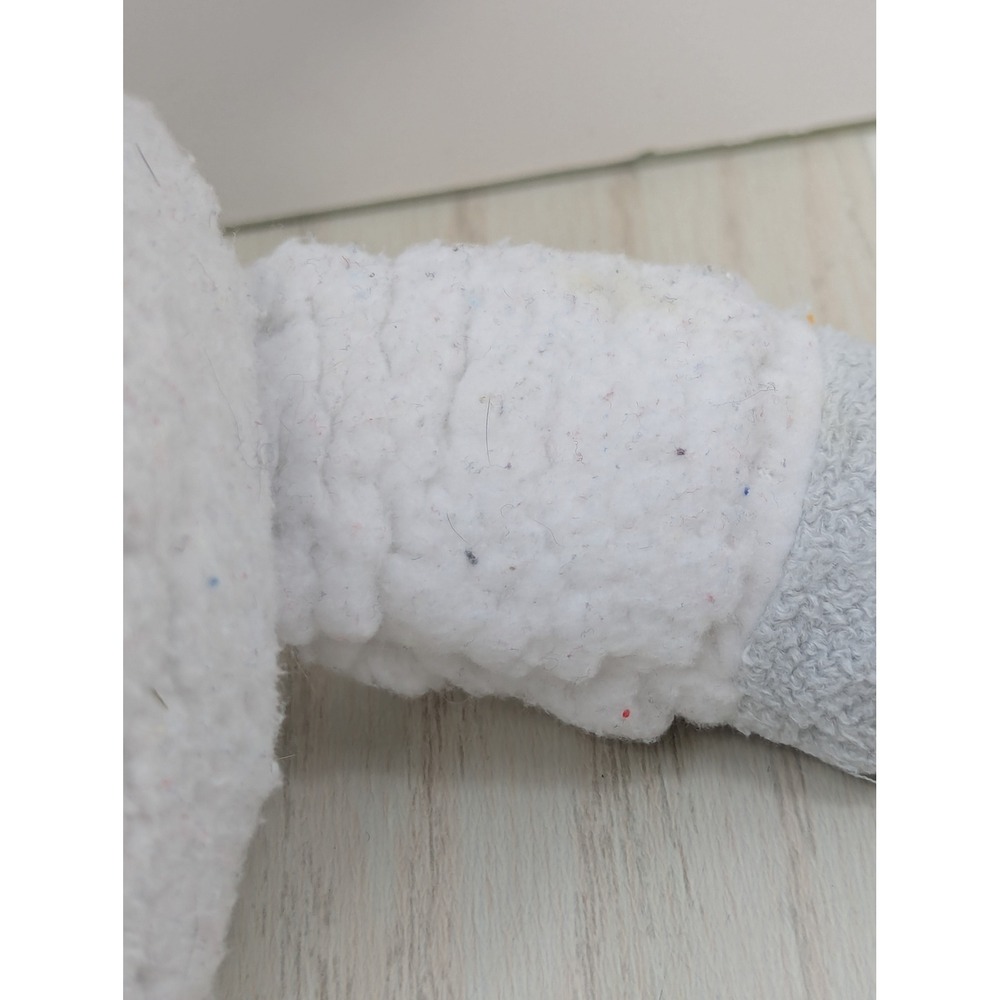 Target Lamb Plush Stuffed Animal White Grey Sherpa Fleece READ - Picture 8 of 9